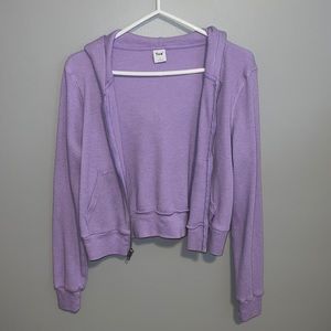 Light Purple TNA thermal sweater